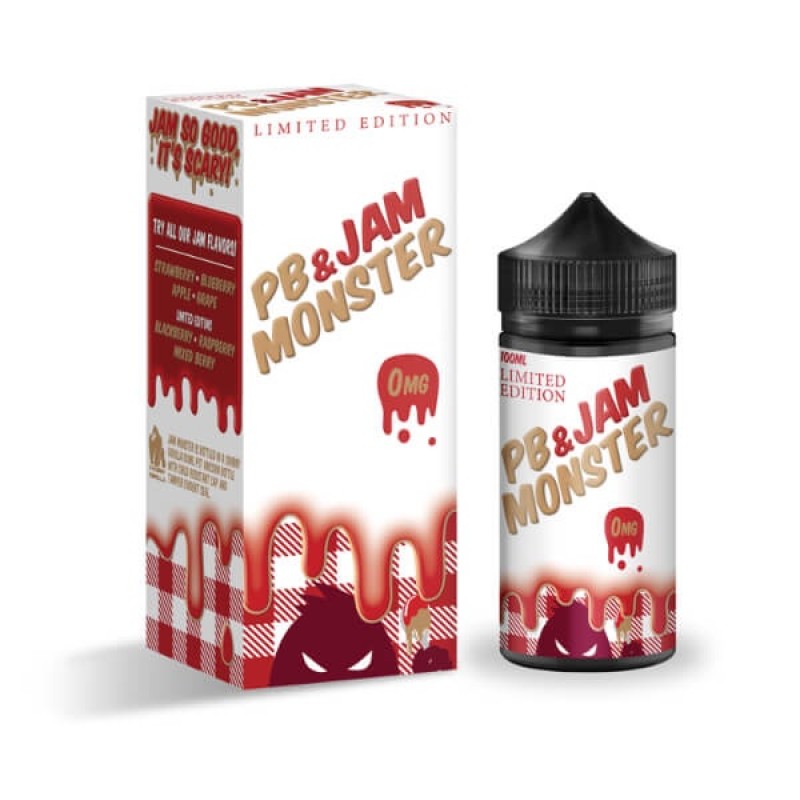 Jam Monster – Peanut Butter & Strawberry...