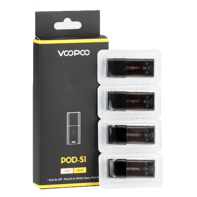 VOOPOO DRAG Nano Pod Cartridge 1.0ml 4pcs