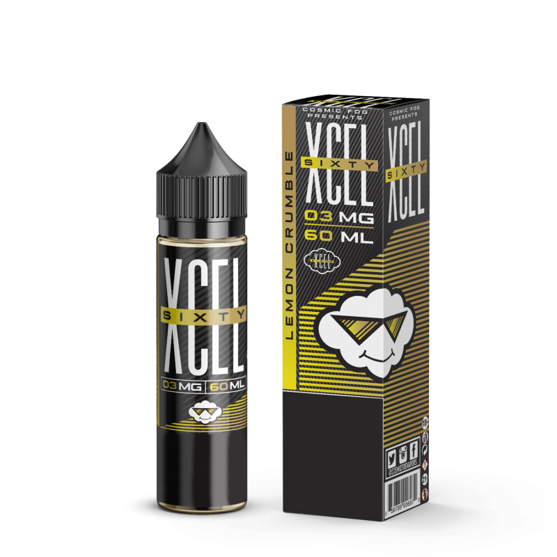 Cosmic Fog Xcel60 Lemon Crumble 60ml