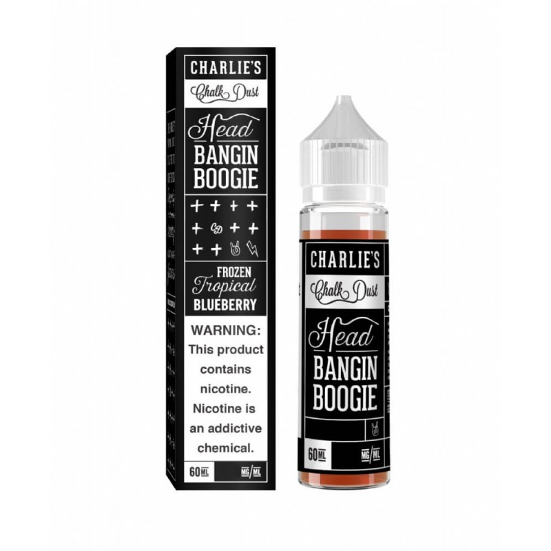 Charlies Chalk Dust – Head Bangin Boogie – Frozen Tropical Blueberry 60ml